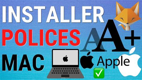 Comment Installer De Nouvelles Polices Sur Mac YouTube