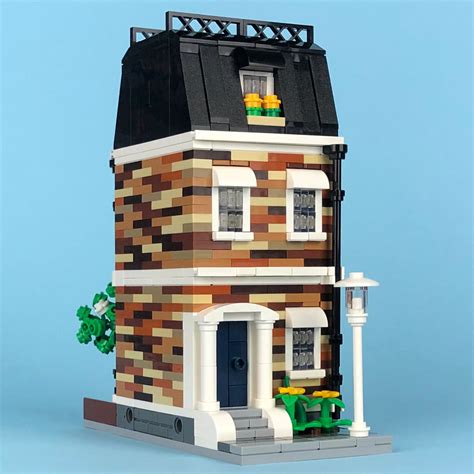 This LEGO townhouse is move-in ready - The Brothers Brick | The Brothers Brick