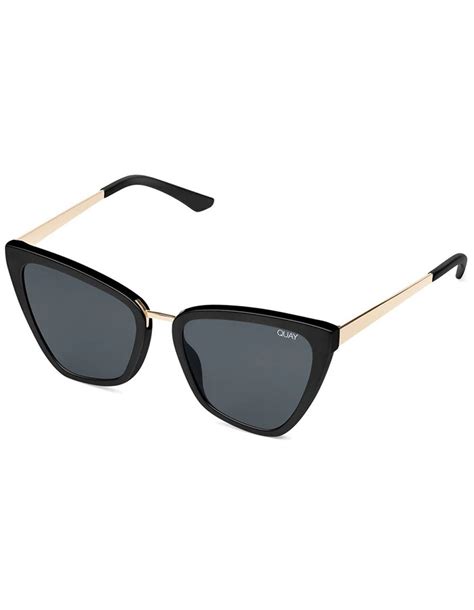 Quay Australia Reina Black Sunglasses Black Tillys