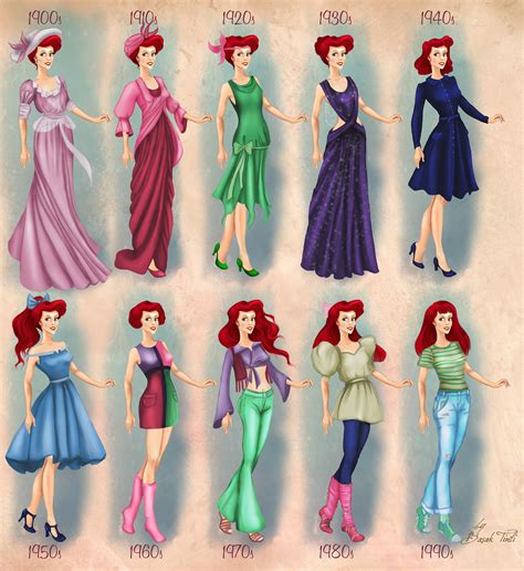 Costume Design for Disney Characters on Behance