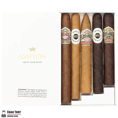 Ashton Cigar Sampler Cigar Thief Premium Domestic Cigars