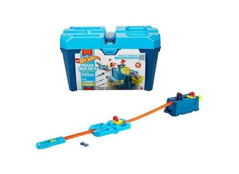Pista Hot WHeels Caixa De Choques Extremos Track E Builder Unlimited Mattel GVG O