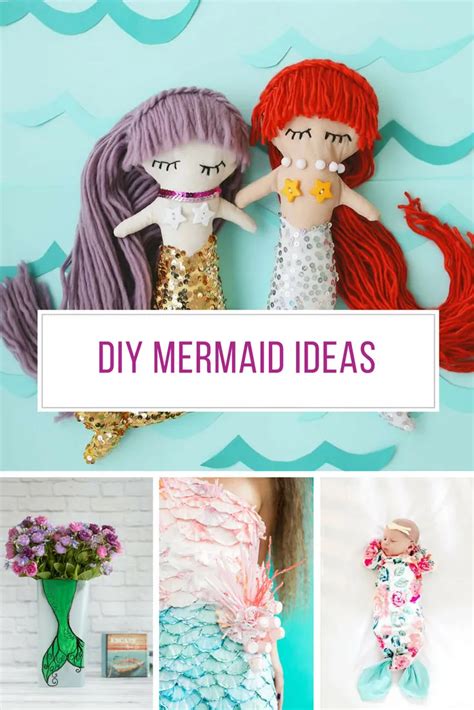 37 Fabulous DIY Mermaid Crafts To Make You Feel Like You Re Under The