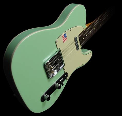 American Vintage 62 Telecaster Custom Surf Green Telecaster Custom Fender Telecaster Fender