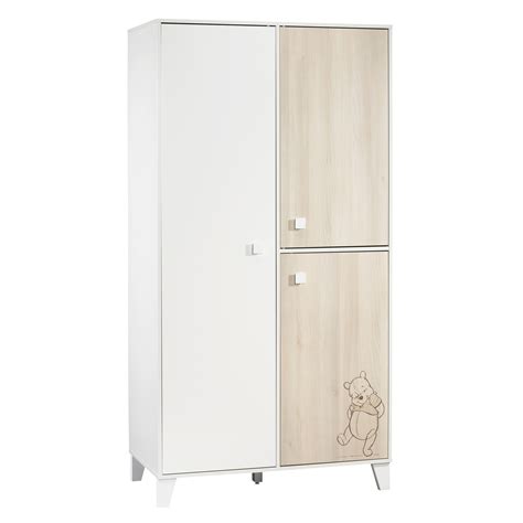 Winnie L Ourson Armoire Portes Beige Blanc De Sauthon Baby S Sweet