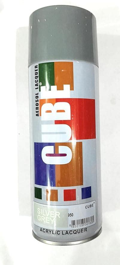 Sashik Aerosol Multipurpose Silver Grey Spray Paint 400ml Amazon In