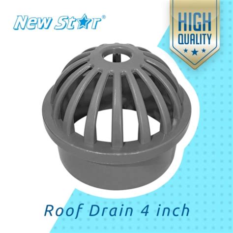 Jual Roof Drain 4 Inch Drainase Atap Saringan Talang Saringan Dak