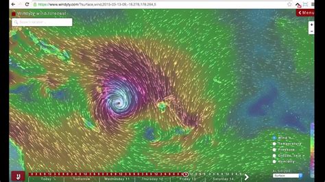 Vanuatu cyclone - YouTube