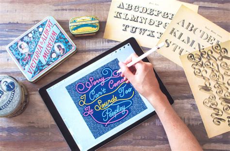 Handlettering Mit Procreate Ideen Und Anleitungen Für Kreatives