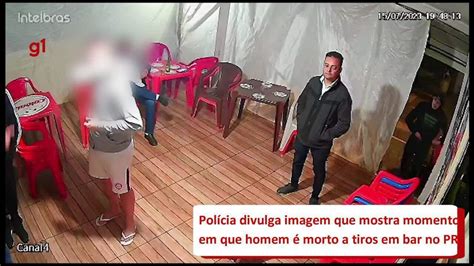 Vídeo Polícia divulga imagem que mostra momento em que homem é morto a