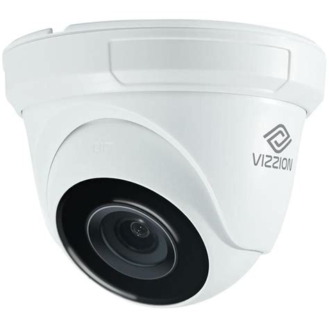 Camera de Vigilancia Vizzion VZ Ipdd IP FHD Dome 2 0MP 2 8MM Câmera