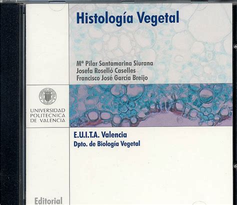 Pdf Cd Histolog A Vegetal