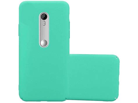 Funda CADORABO Funda rígido estilo Frosty Compatible con Motorola