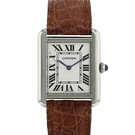 Orologio Da Polso Cartier Tank Solo 341707 Collector Square