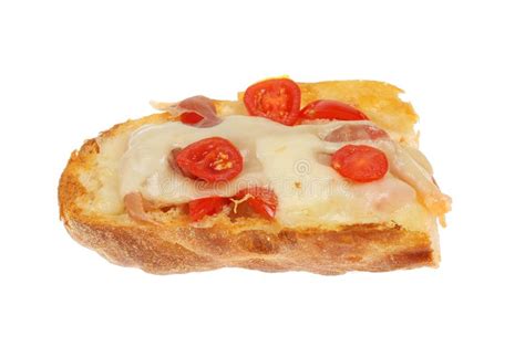 Ciabatta Bruschetta Isolated Stock Photo Image Of Emental Parma