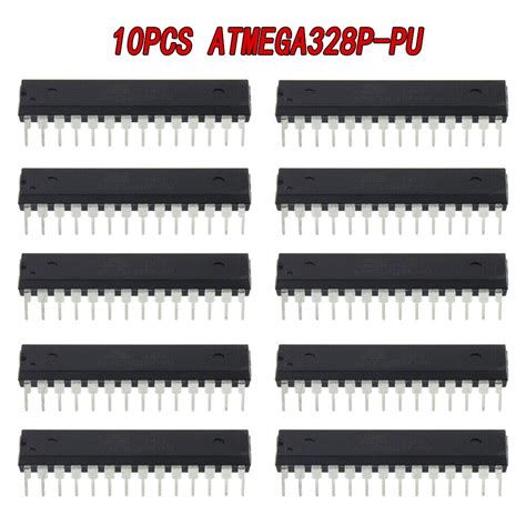 Pcs Atmega P Pu Microcontrolle R Ic Chip With Bootloader For