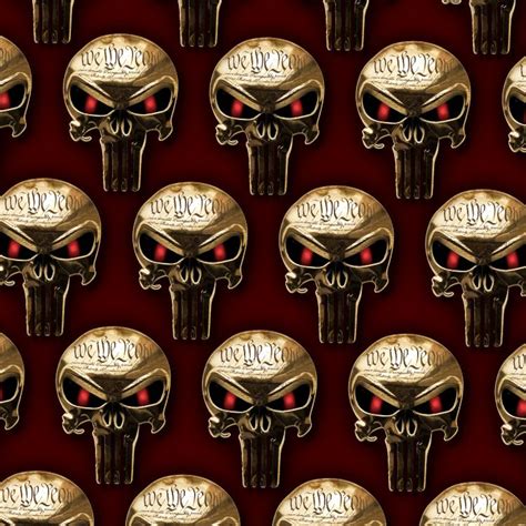 Gold Constitutional Punisher Skull 23 – Pattern Crew