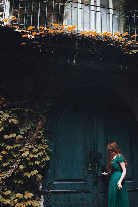 Young Woman Opening A Door By Stocksy Contributor Jovana Rikalo Stocksy