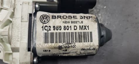 VOLKSWAGEN BEETLE LF Door Window Motor Htbk 1C2 959 801 D EBay