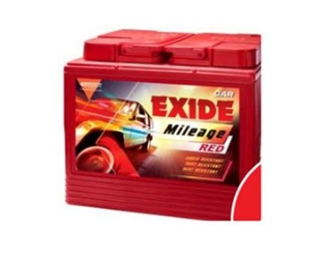 Exide Mileage Four Wheeler Batteries Voltage 12 Volt V At Best Price