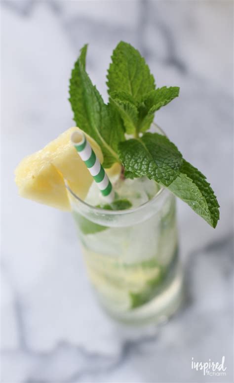 Pineapple Mojito Easy Recipe Made With Pineapple Rum