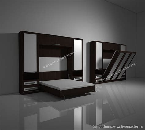 Стенка в гостиную, спальню, детскую с подъемной кроватью. АР-1 в ...