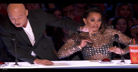 Mel B's Dress is now officially the "Golden Buzzer" Dress : agt