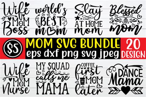 Mom Svg Bundle Bundle · Creative Fabrica