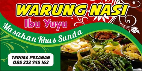 Spanduk warung makan psd - analysisopm