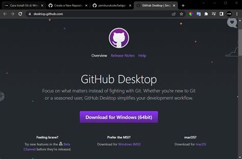 Cara Install Git Di Windows Dan Terhubung Ke Github Pemburu Kode