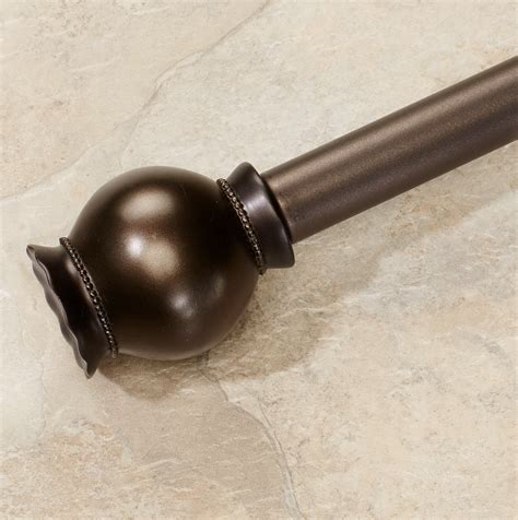 Bronze Curtain Rod Finials | Home Design Ideas