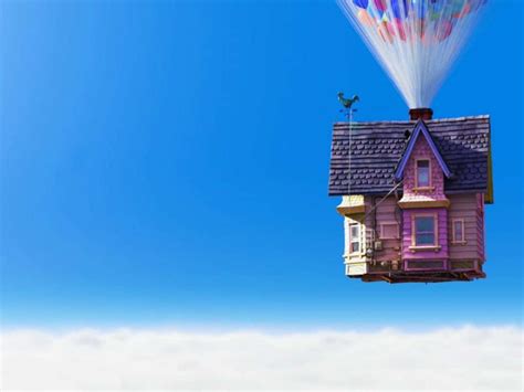 Download Carl Fredricksens House In Up Movie Wallpaper