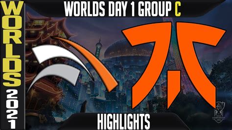 Hle Vs Fnc Highlights Worlds Day Group C Hanwha Life Esports