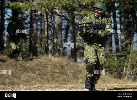 13 02 2020 Udbina Croacia En El Campus Militar De Josip Jovic