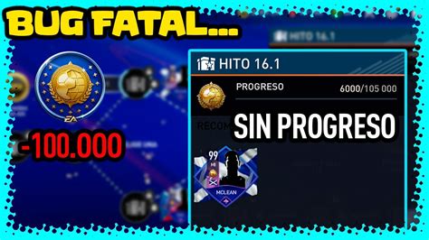 100K puntos perdidos Bug fatal Habrá reposición Resumen completo