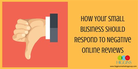 How Your Small Business Should Respond To Negative Online Reviews