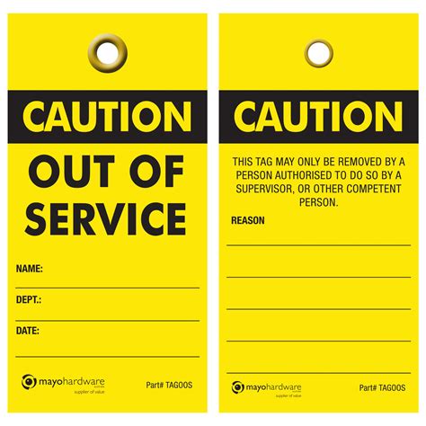 lockout tag caution   service  pack  sale nz safety