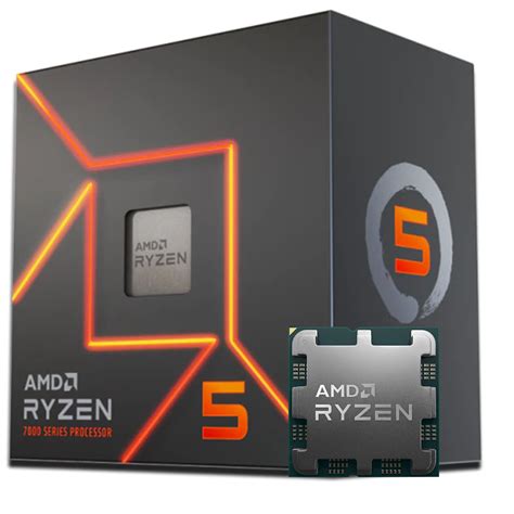 Processador Amd Ryzen 5 7600 38ghz 51ghz Turbo 6 Cores 12 Threads Am5 Com Cooler Amd