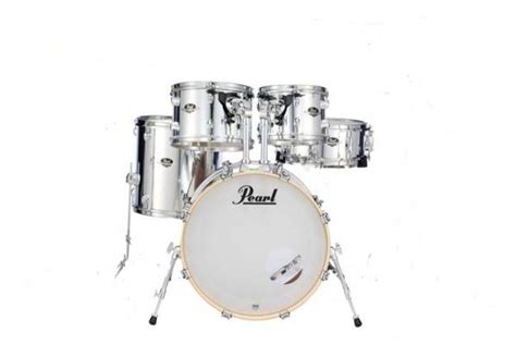 Bateria New Pearl Export Series Mirror Chrome Cx Somente