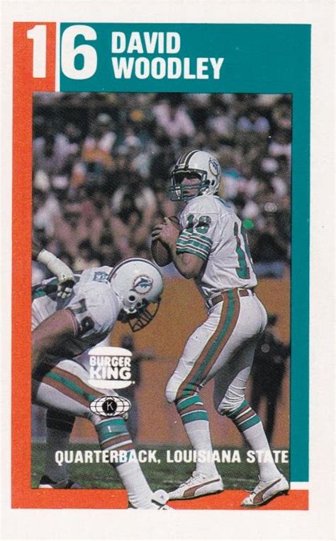 1983 Miami Dolphins Police #5 David Woodley | Trading Card Database