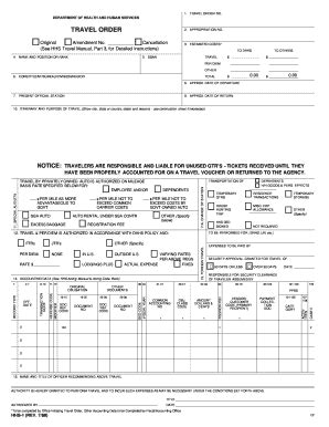 Fillable Online Oma Od Nih Transporation Services Program Support