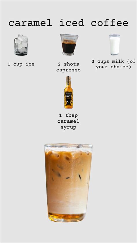 Check Out Florrielee S Shuffles Simple Caramel Iced Coffee Recipe