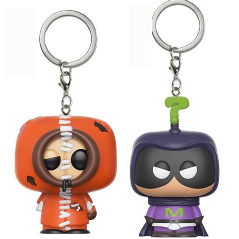 Anime Figura Kenny Mccormick Chaveiro Dos Desenhos Animados Southpark