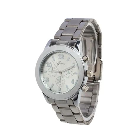 Venta Reloj Geneva Blanco En Stock