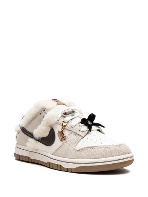 Nike Dunk Low Mink And Jewels Sneakers In Nude Modesens