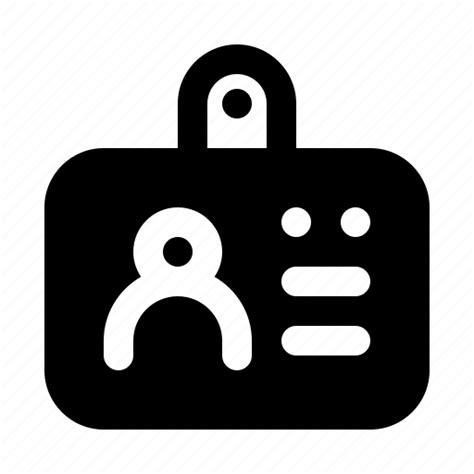 Id Card Pass Identification Identity Business Icon Download On Iconfinder