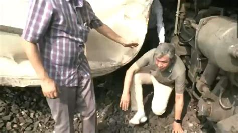 Watch Railways Minister Ashwini Vaishnaw Climbs Atop Train Wreckage In