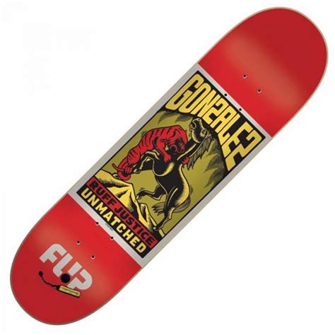 Flip Skateboards Flip Gonzalez Unmatched Skateboard Deck 80