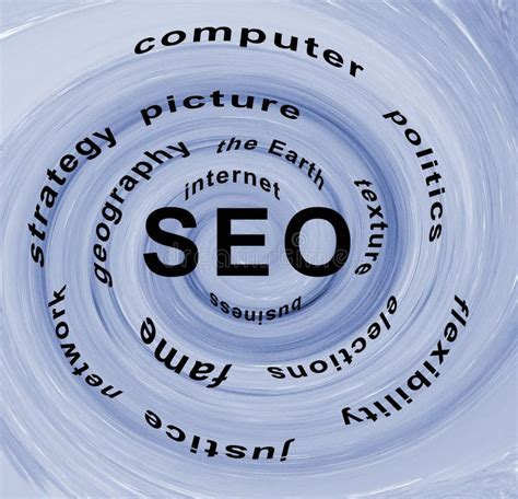 SEO Search Engine Optimization Stock Illustration Illustration Of