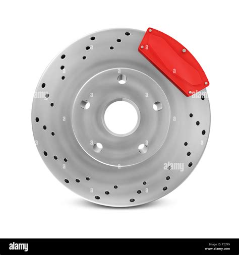 Brake Disc Isolated On White Background Stock Photo Alamy